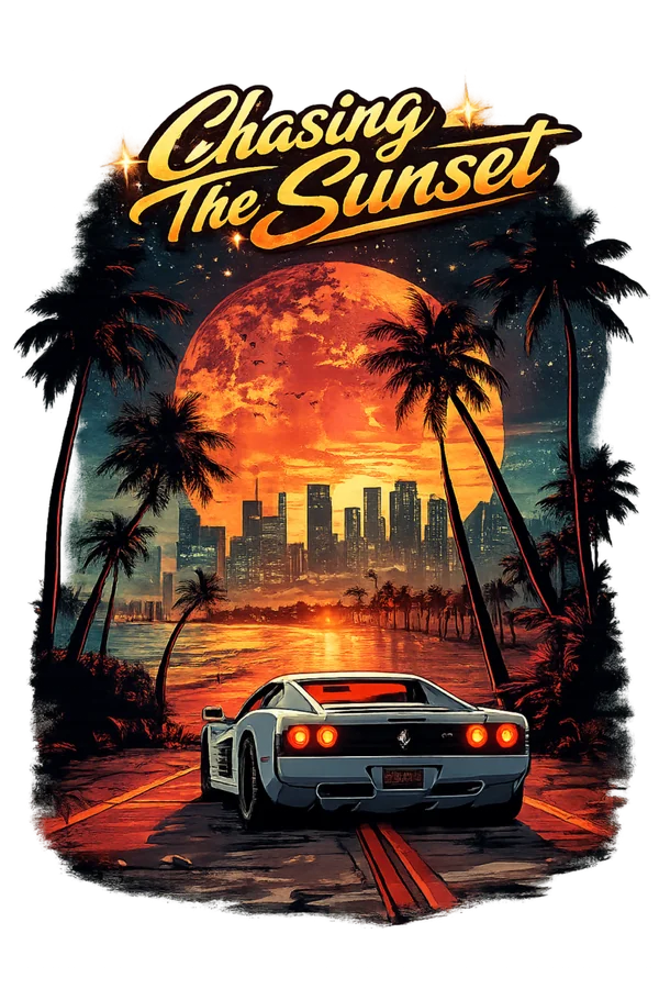 miami chasing the sunset card