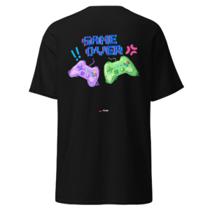 Statement Wear game over controllers classic tee