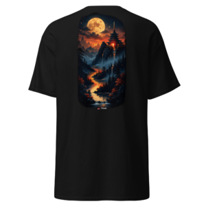 Statement Wear moonlit landscape t shirt