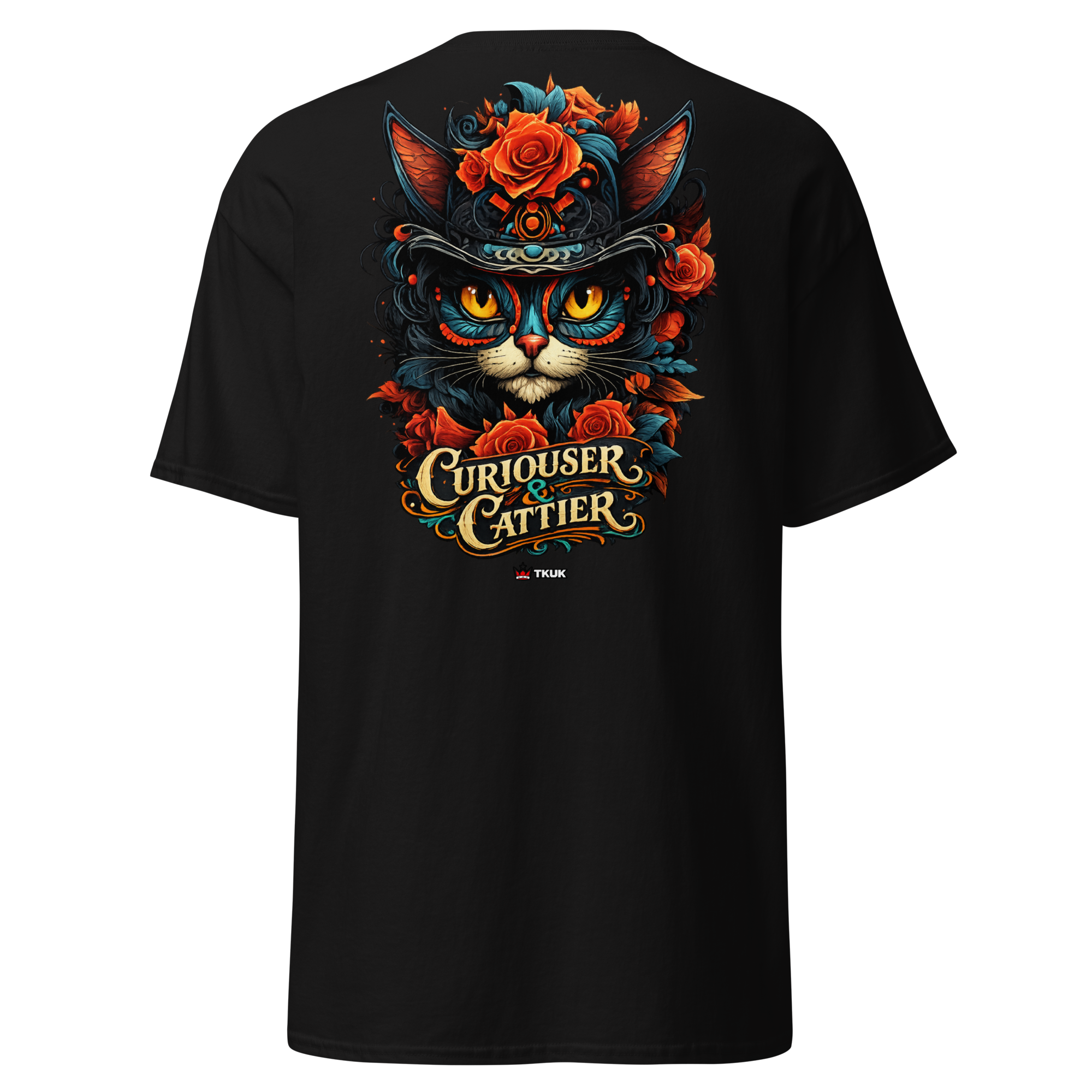 curioser cat t shirt curioser cat t shirt