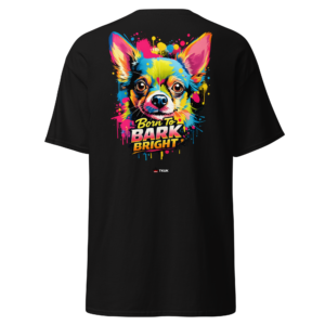 Animal Prints bark bright chihuahua t shirt
