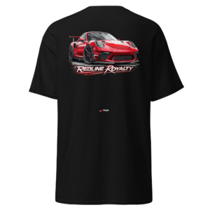 Cars & Motorsport redline royalty sports car t shirt