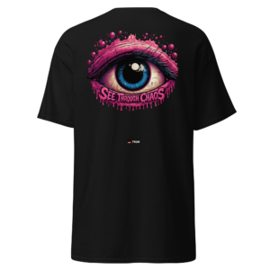 Statement Wear see through chaos eye t shirt