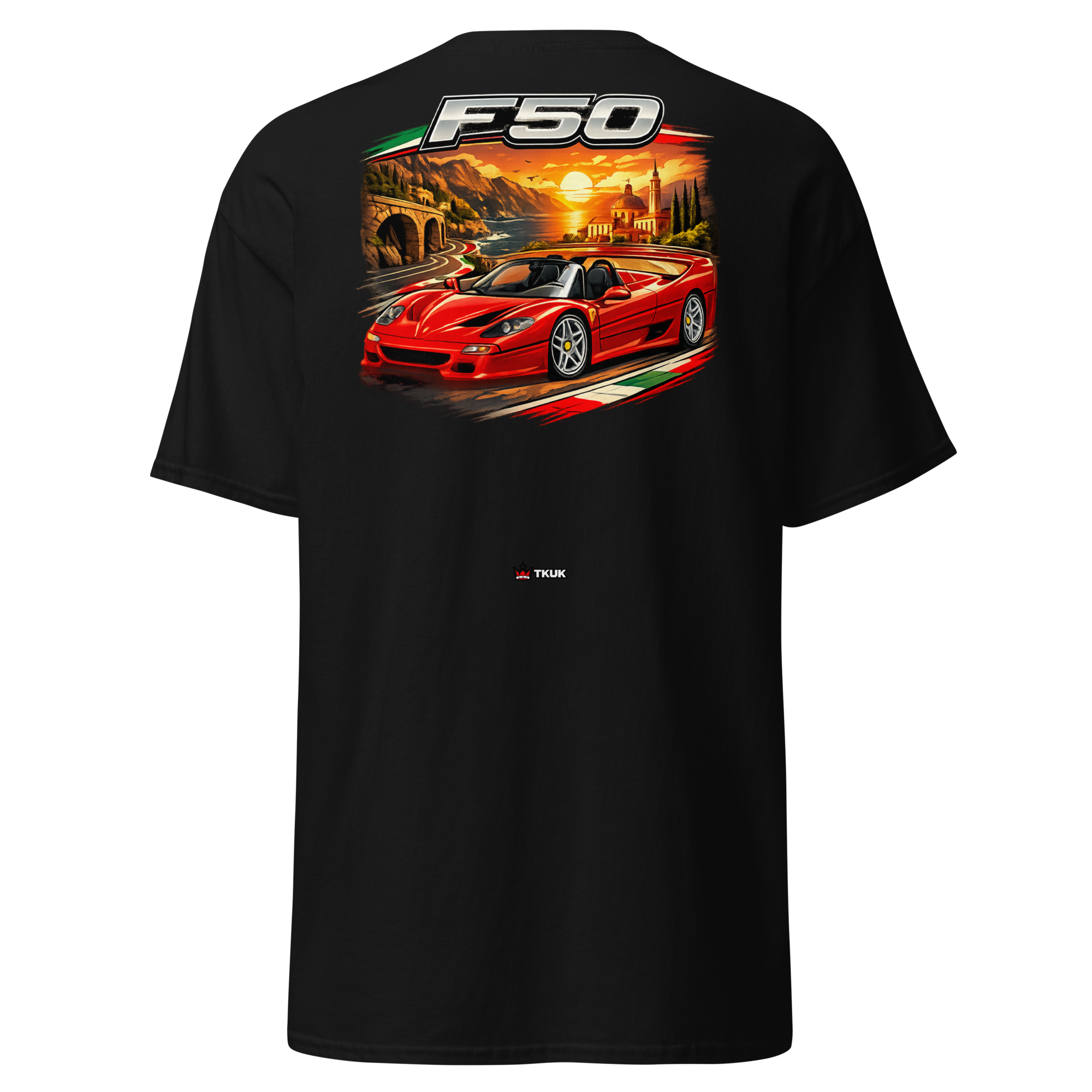 f50 supercar coastal drive t shirt f50 supercar coastal drive t shirt