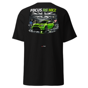 Cars & Motorsport focus rs mk2 performance car t shirt