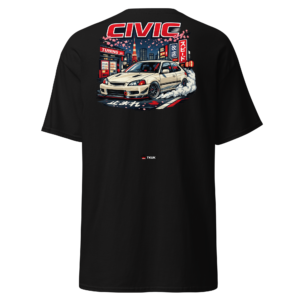 Cars & Motorsport civic japanese street car t shirt