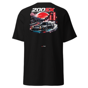 Cars & Motorsport 200sx japanese drift car t shirt