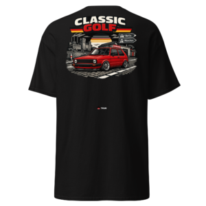 Cars & Motorsport classic golf retro german car t shirt