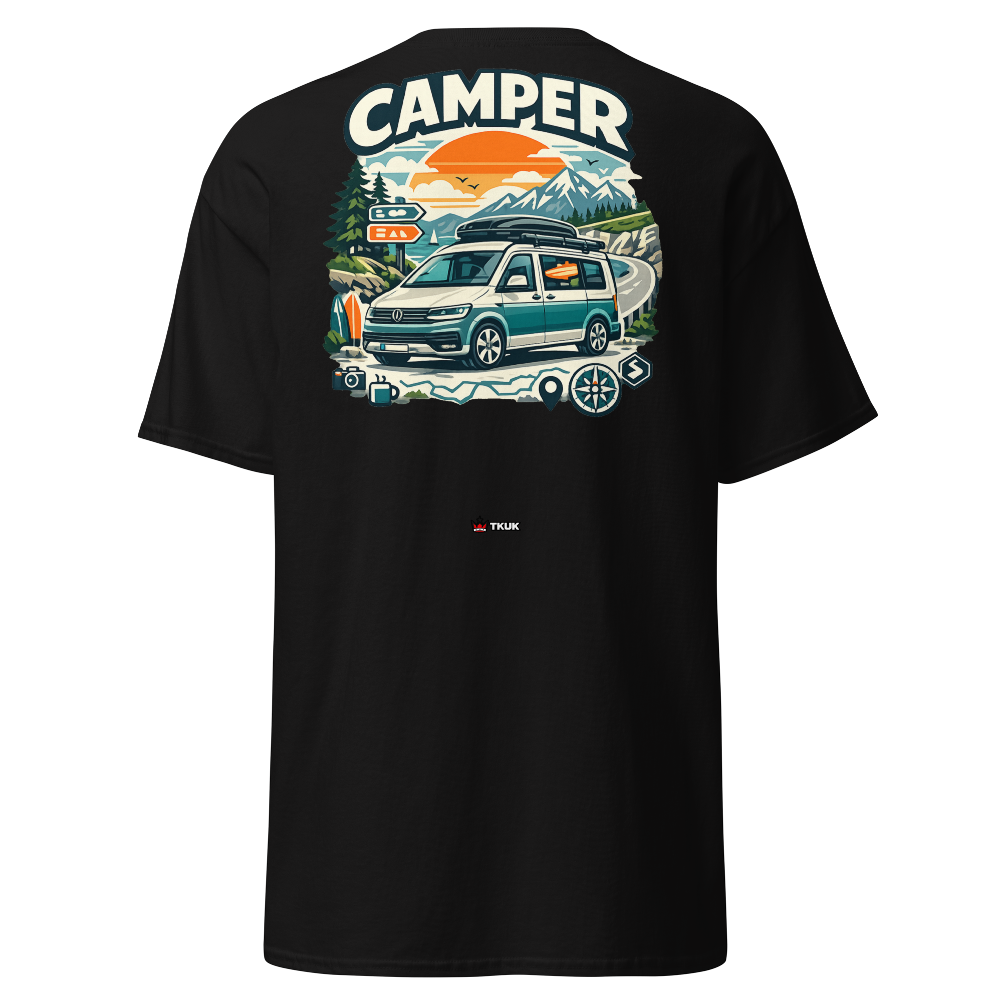 camper van mountain adventure t shirt camper van mountain adventure t shirt