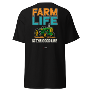 Country & Farming farm life good life farming t shirt