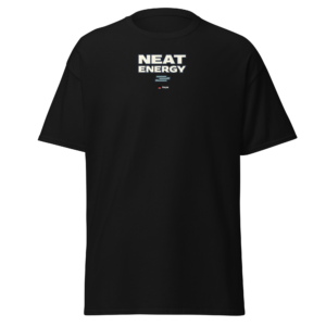 Clean Cut neat energy minimalist t shirt