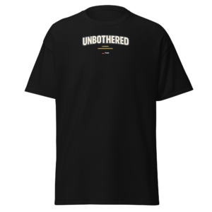 Clean Cut Unbothered Minimalist T-Shirt