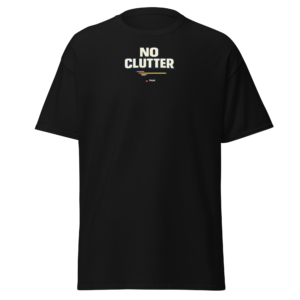 Clean Cut no clutter minimalist t shirt