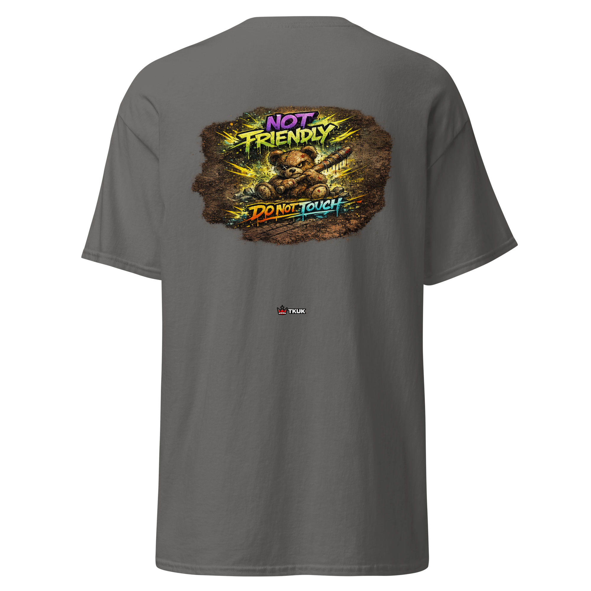 not friendly bear classic tee not friendly bear classic tee