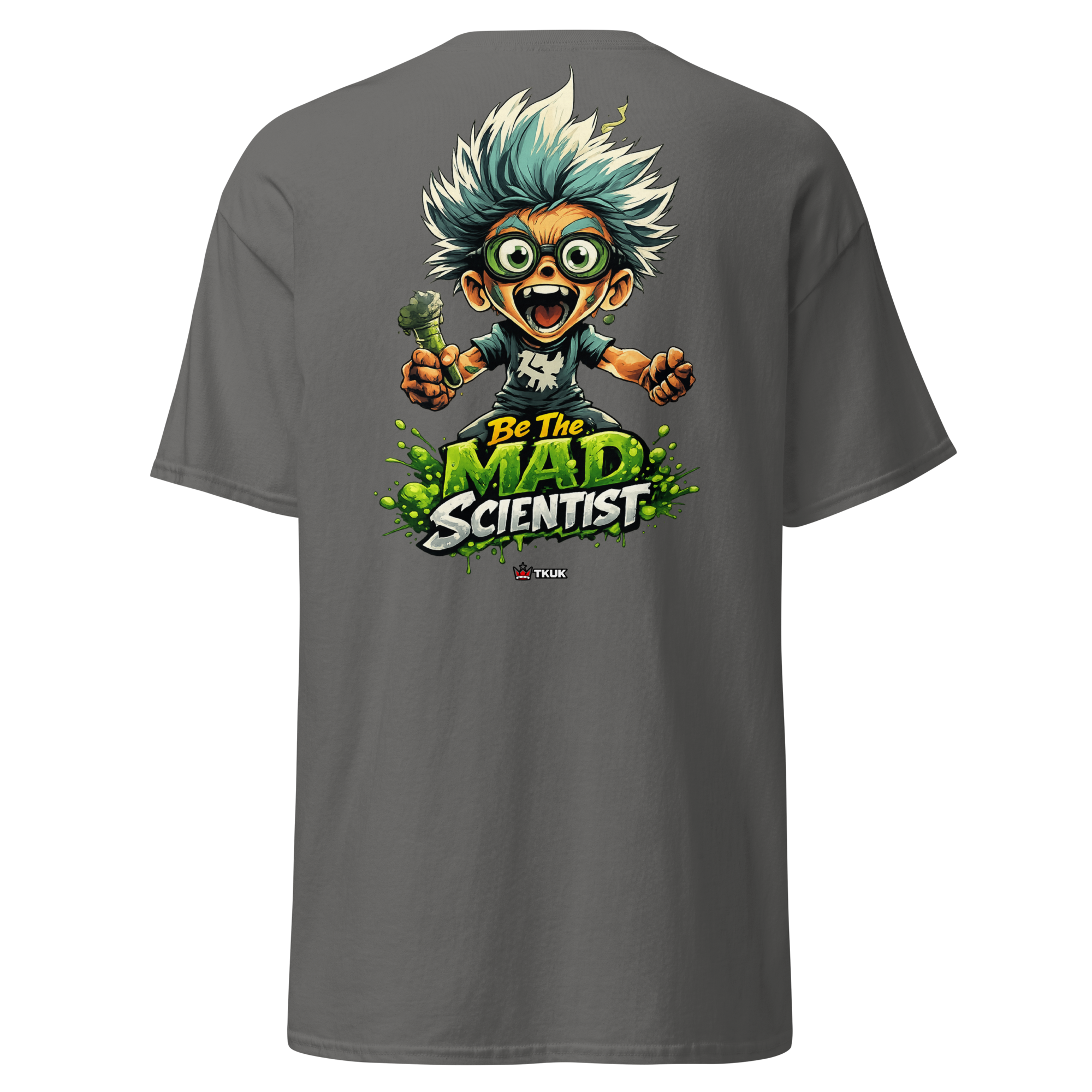 wild scientist character t shirt