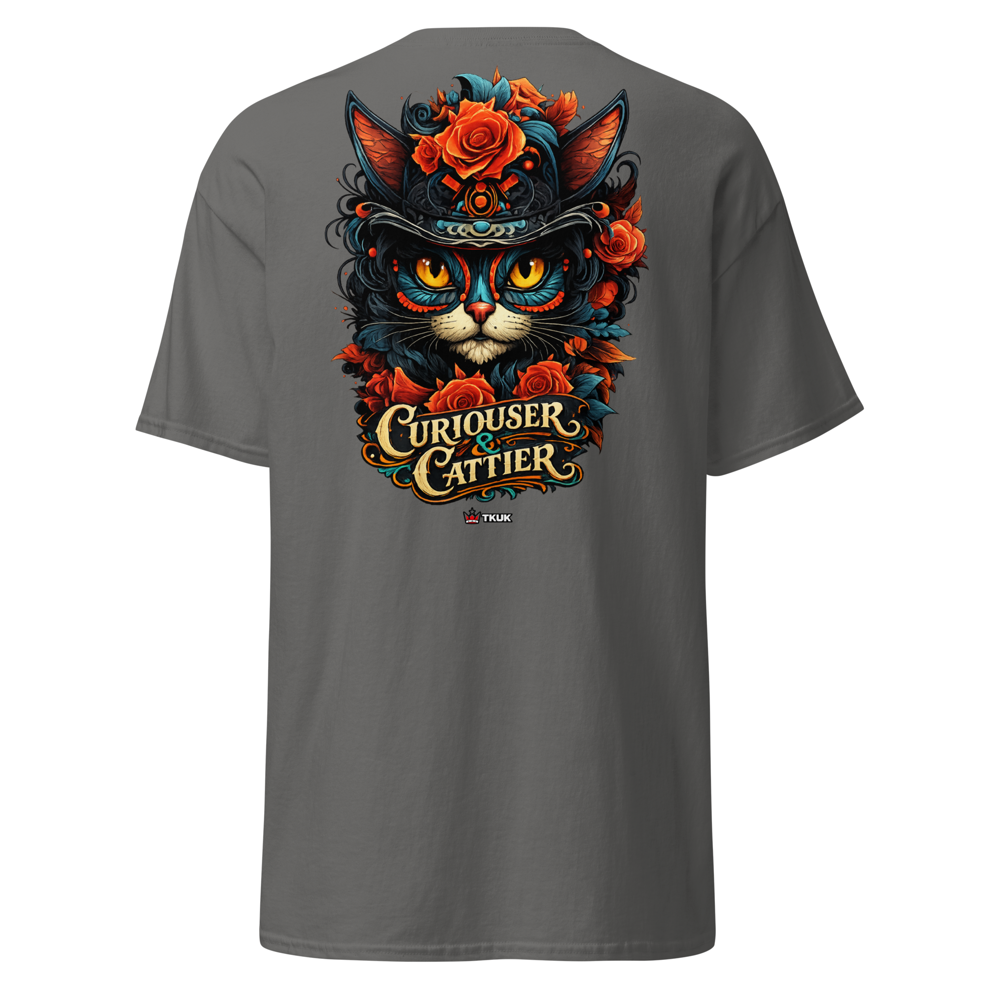 curioser cat t shirt curioser cat t shirt