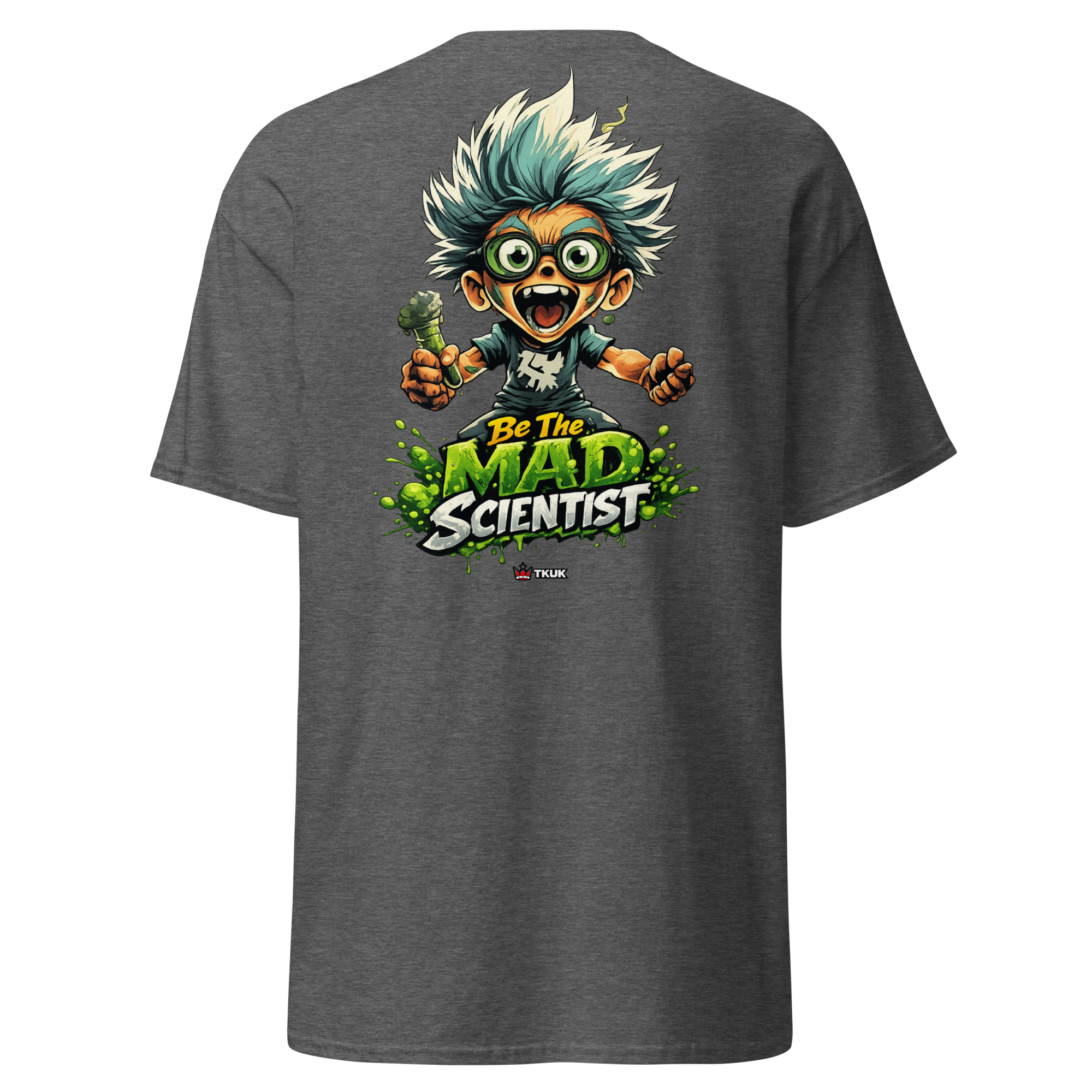 wild scientist character t shirt