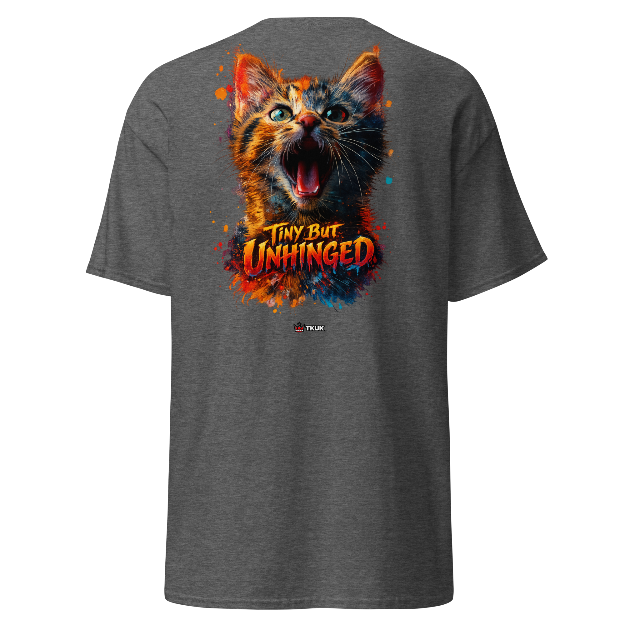 unhinged cat t shirt