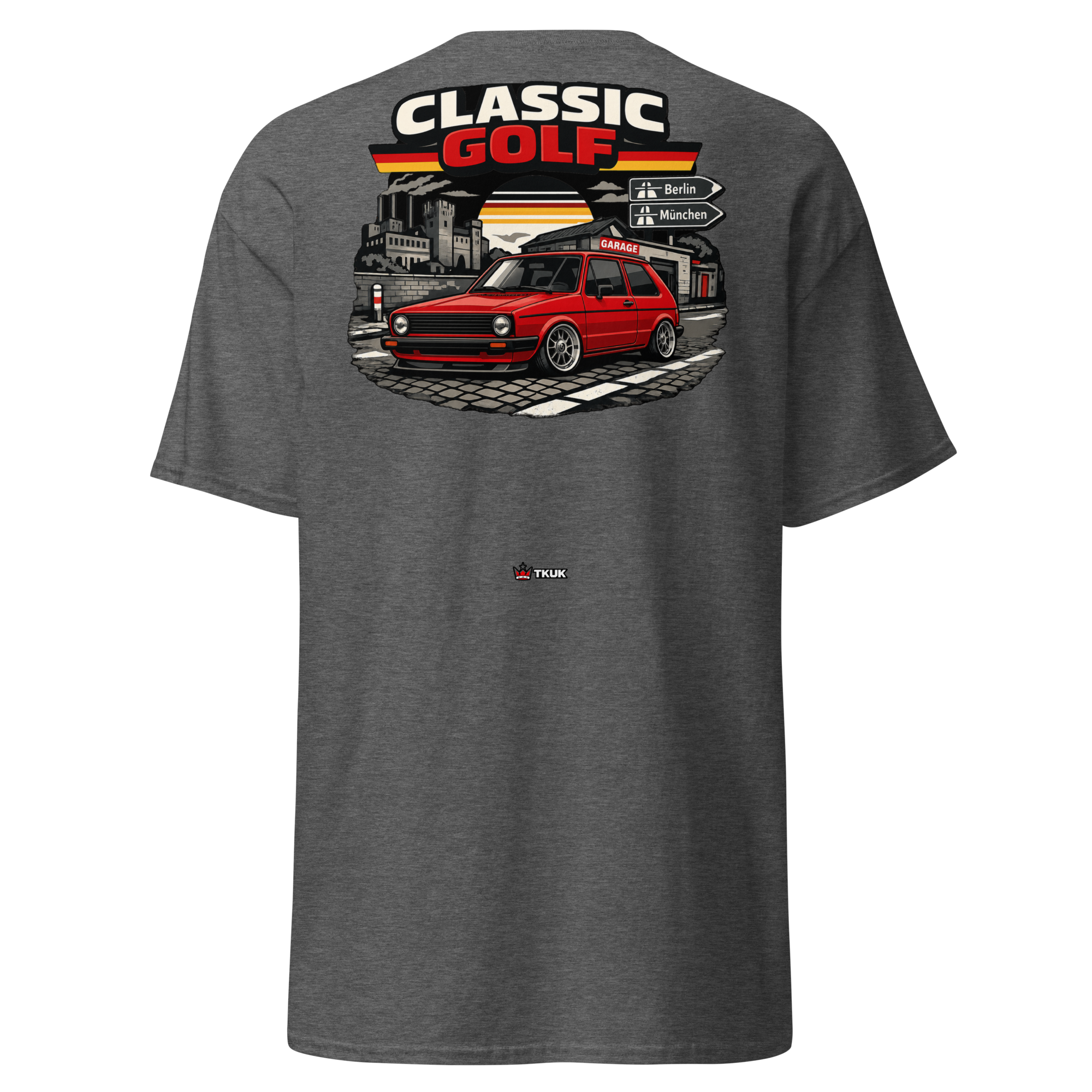 classic golf retro german car t shirt classic golf retro german car t shirt