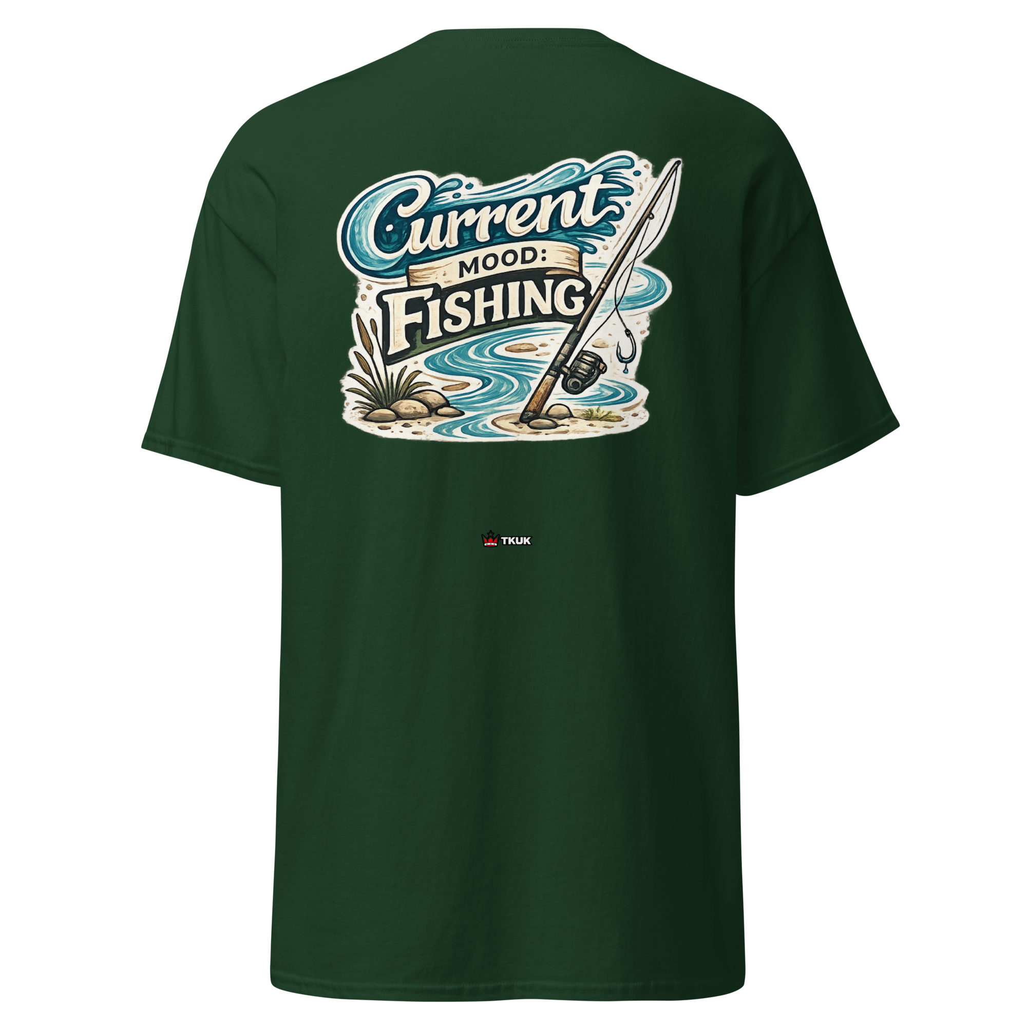 current mood fishing classic tee