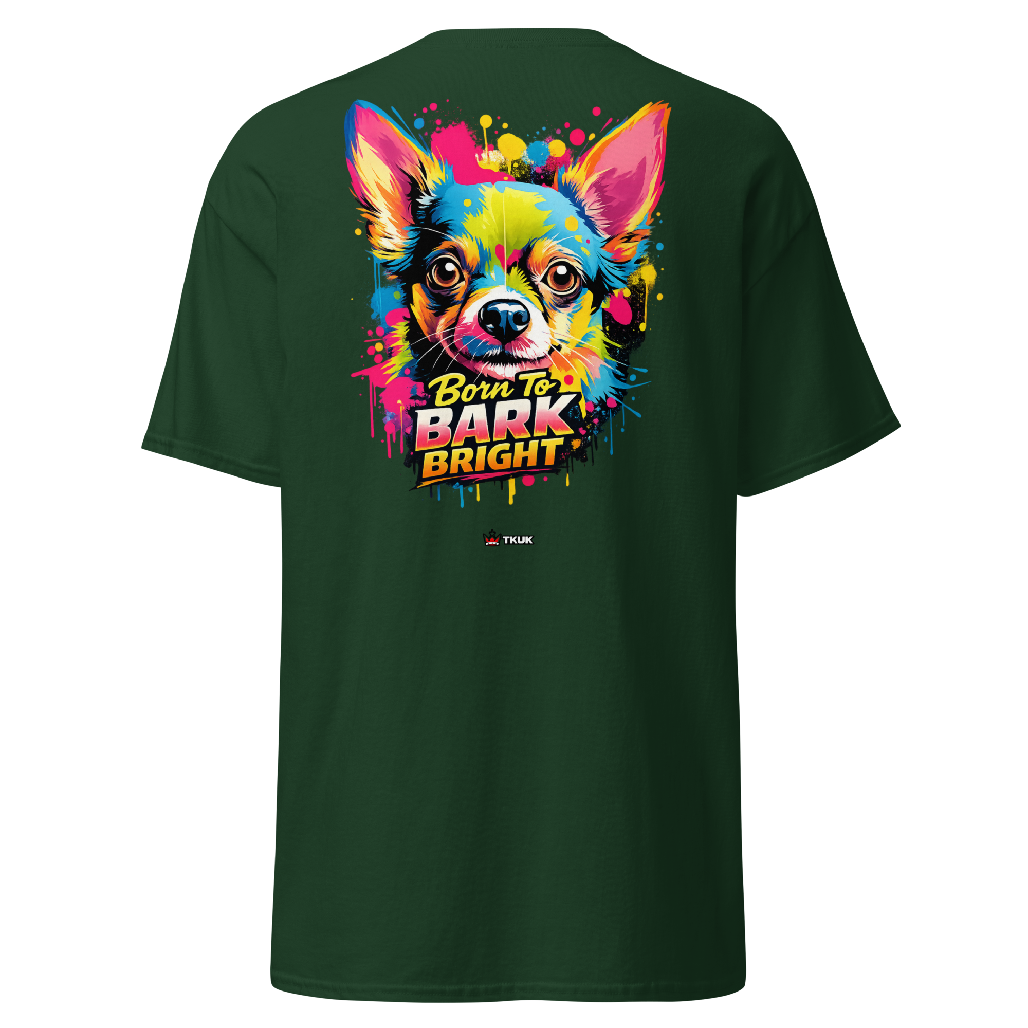 bark bright chihuahua t shirt