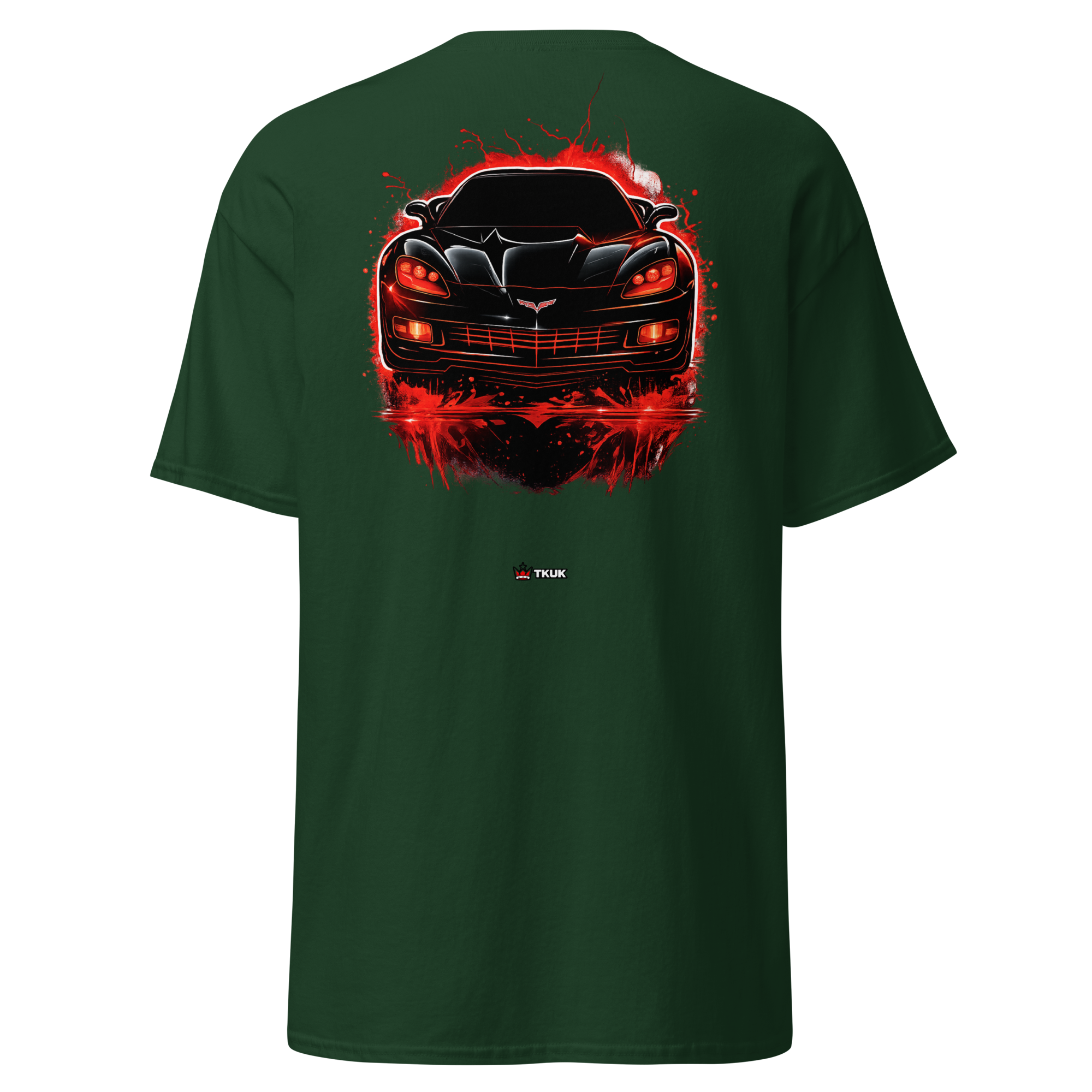 redline black sports car t shirt redline black sports car t shirt