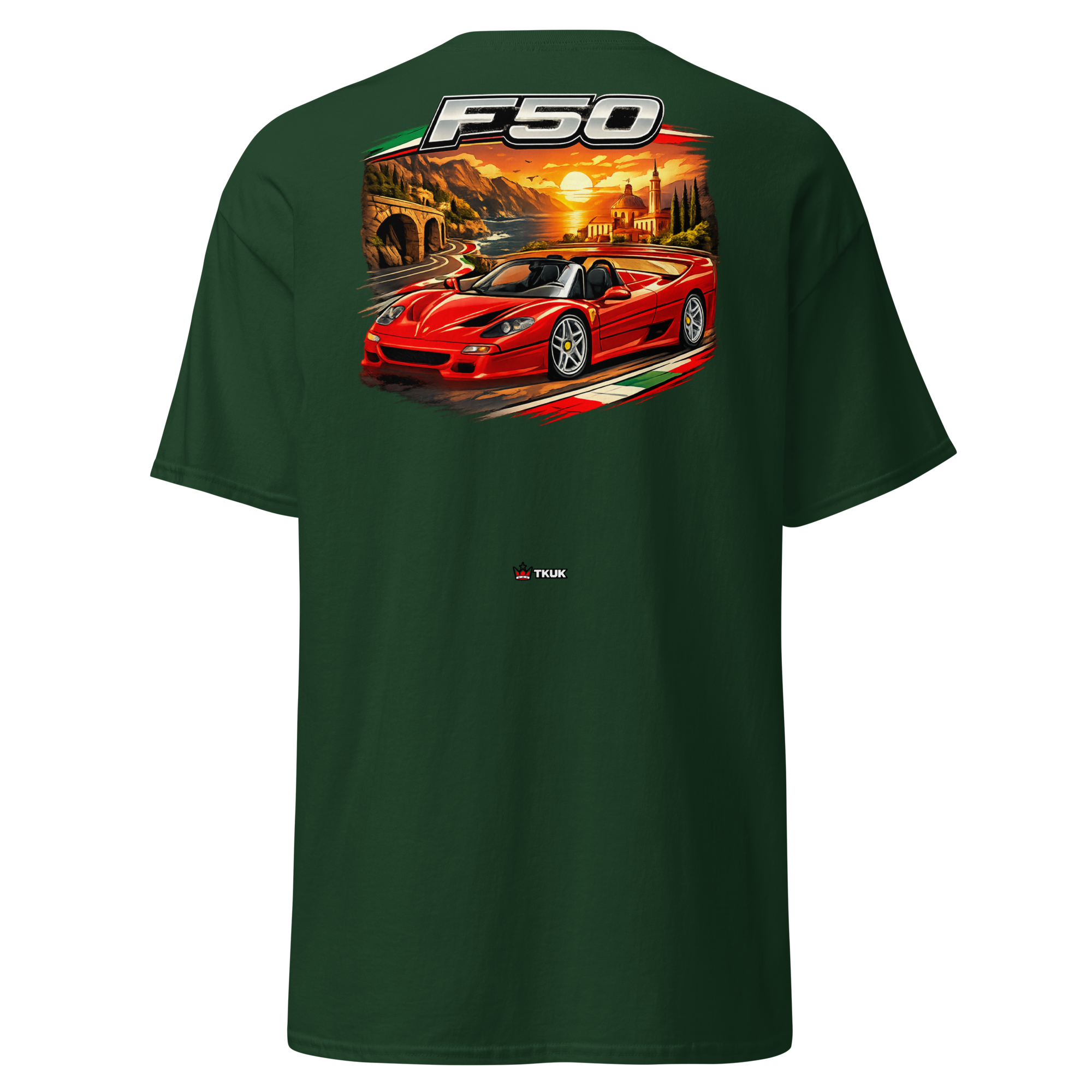 f50 supercar coastal drive t shirt f50 supercar coastal drive t shirt