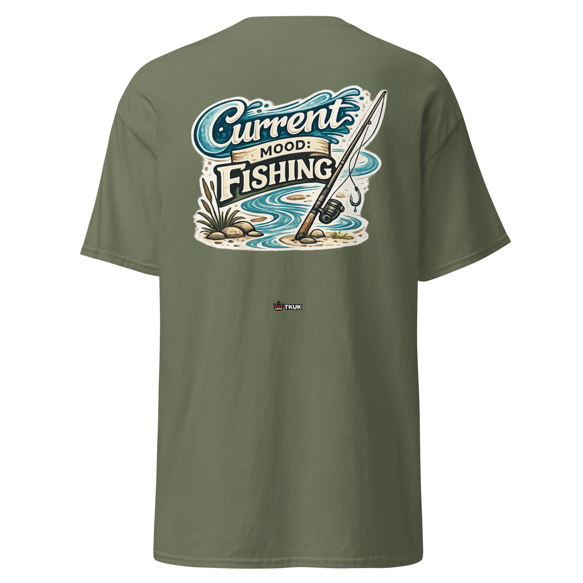 current mood fishing classic tee