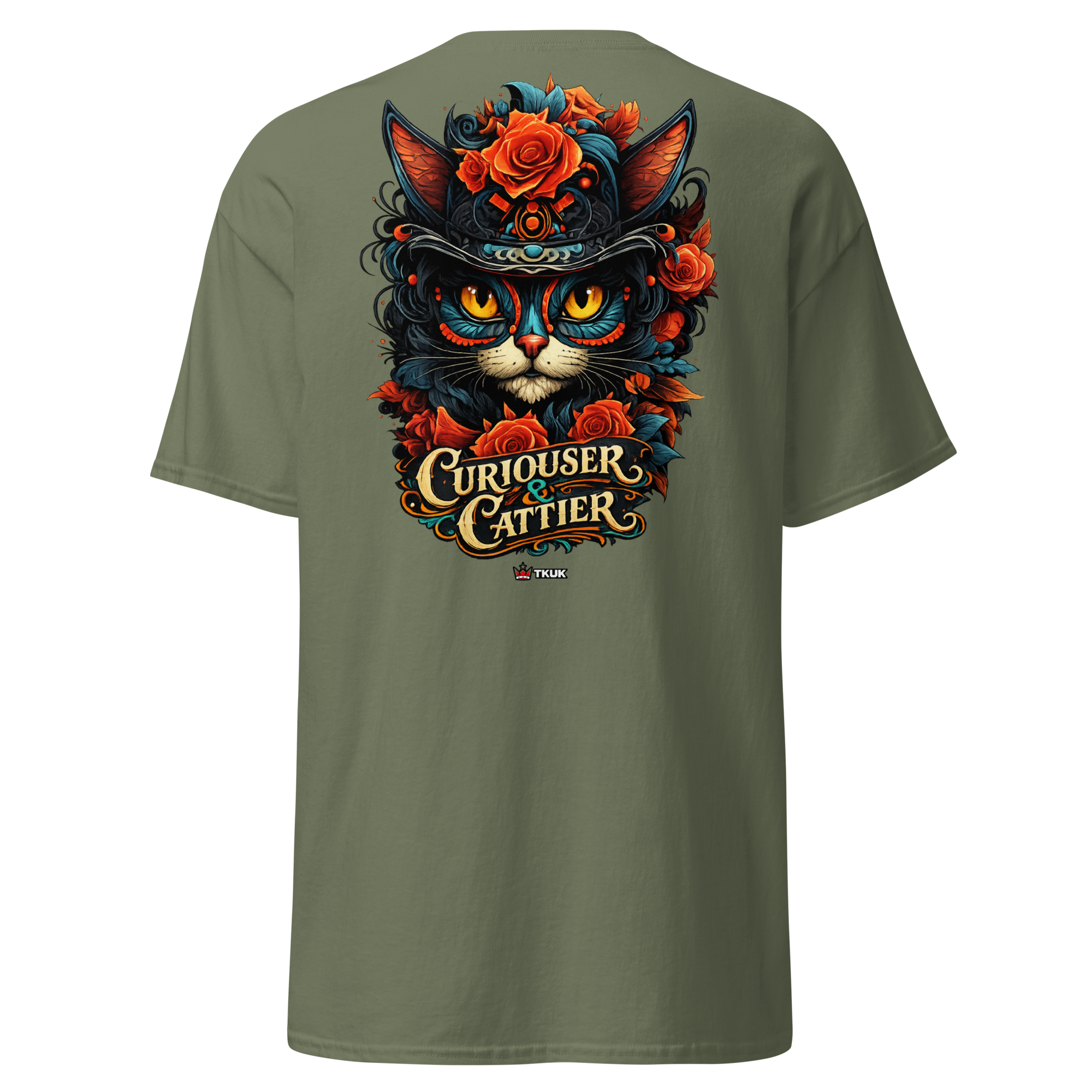 curioser cat t shirt curioser cat t shirt