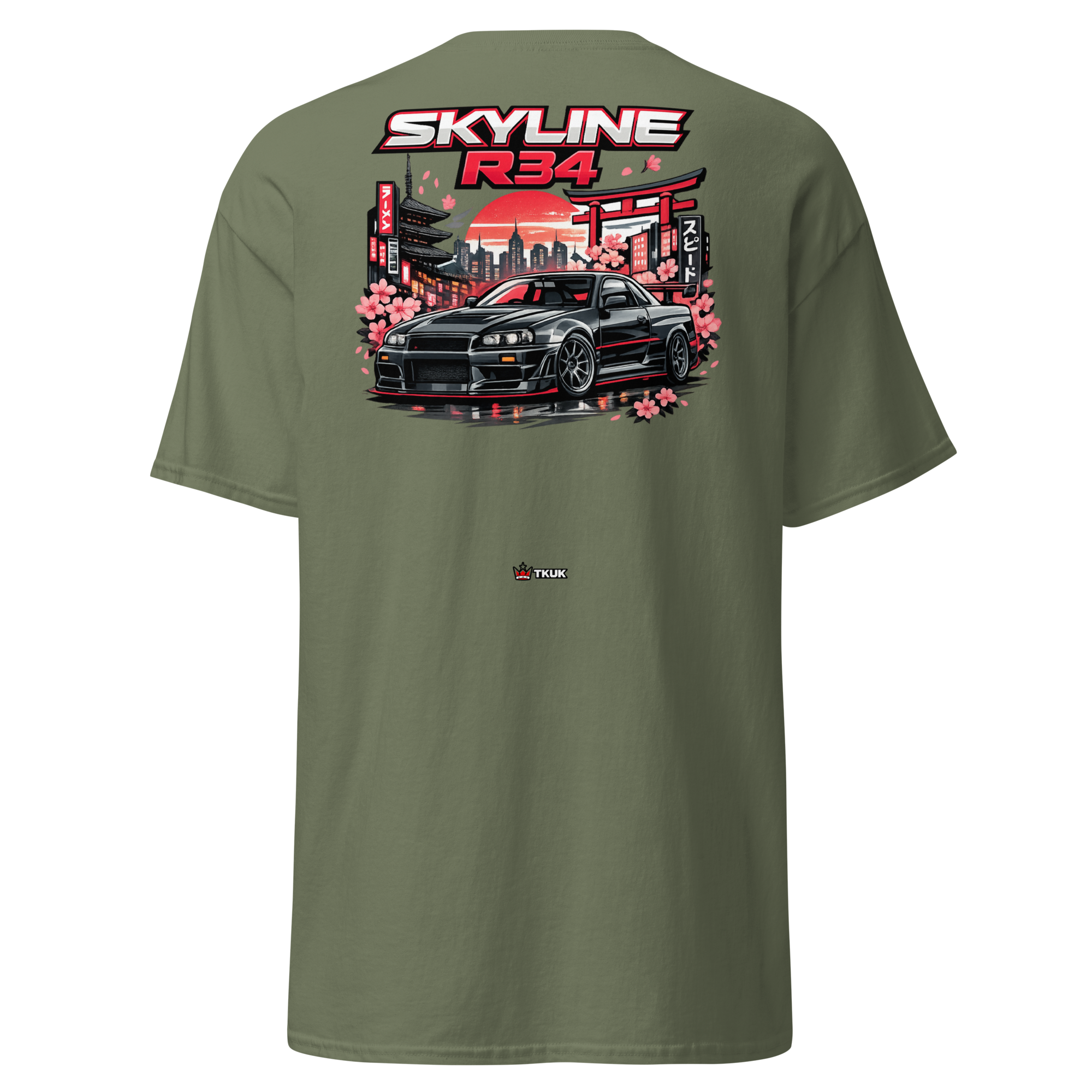 skyline r34 japanese street car t shirt skyline r34 japanese street car t shirt