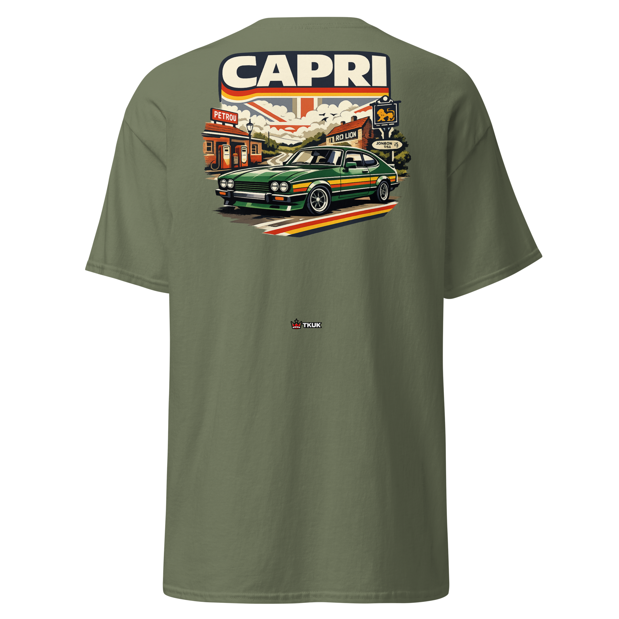 capri classic british car t shirt capri classic british car t shirt