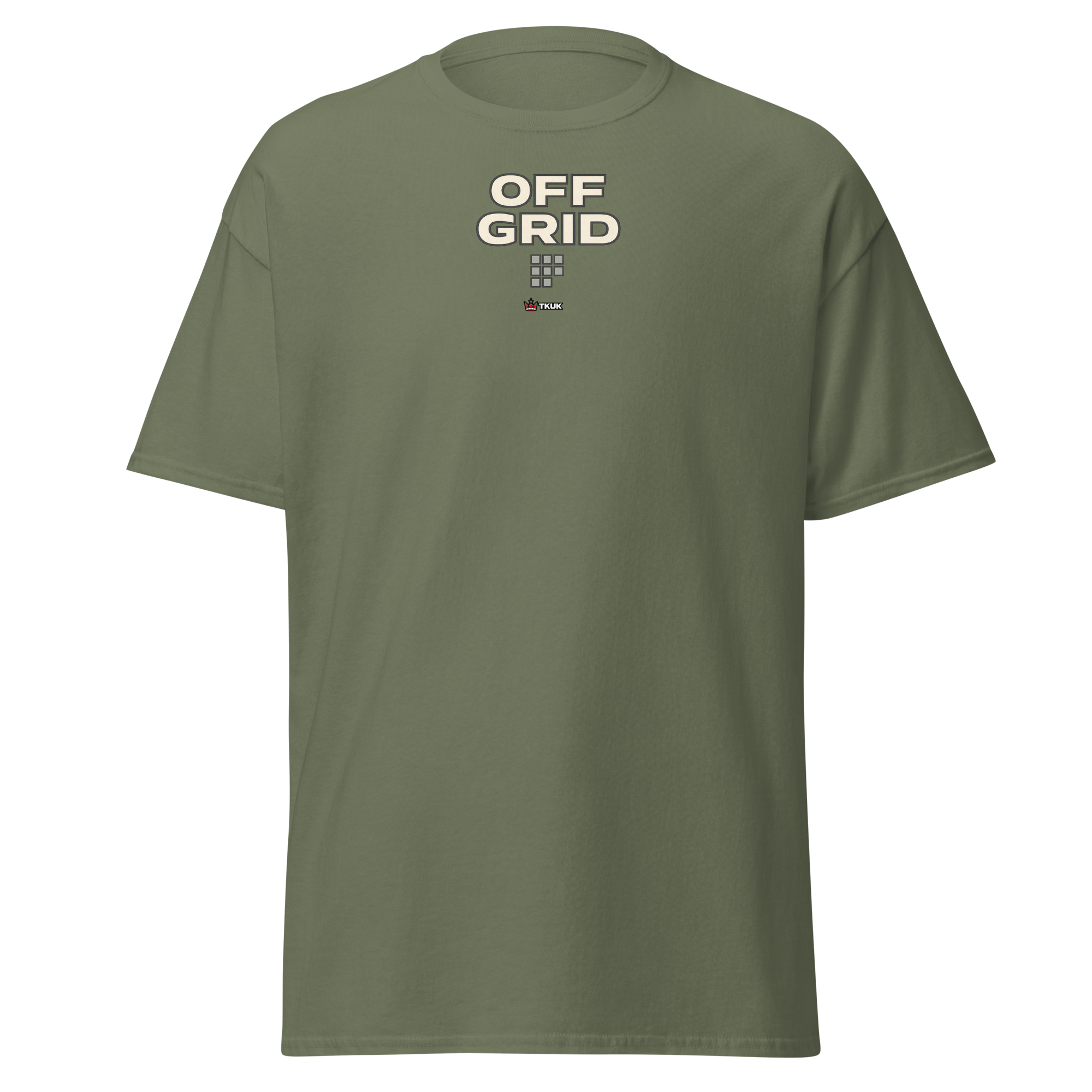 off grid minimalist t shirt