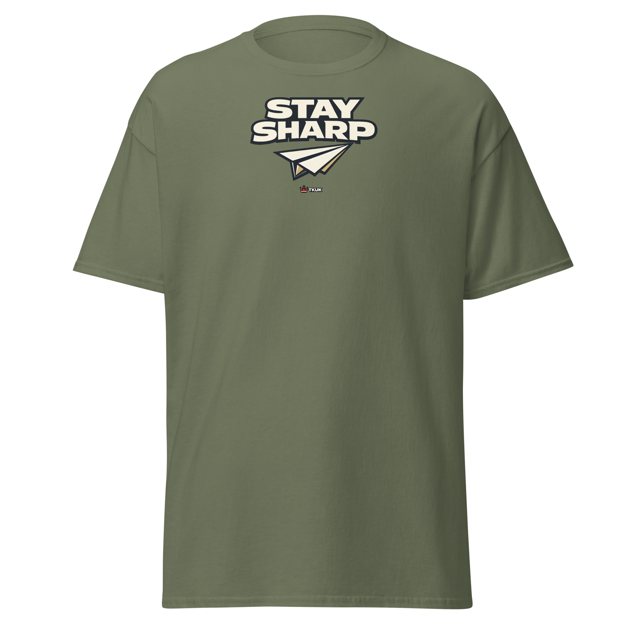 stay sharp minimalist t shirt