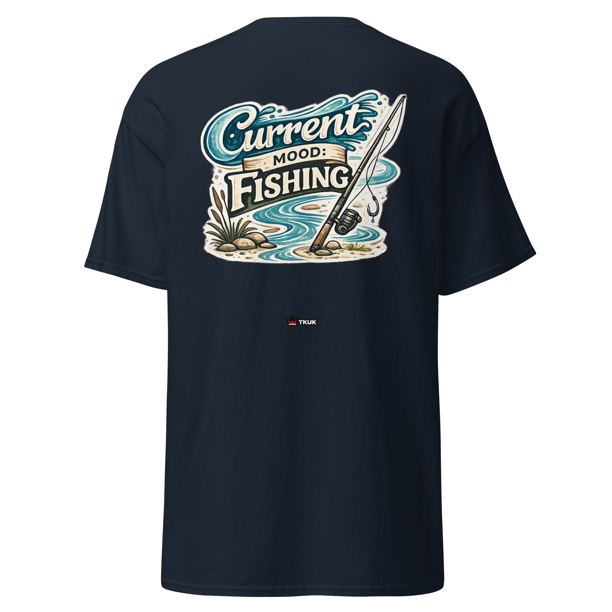 current mood fishing classic tee