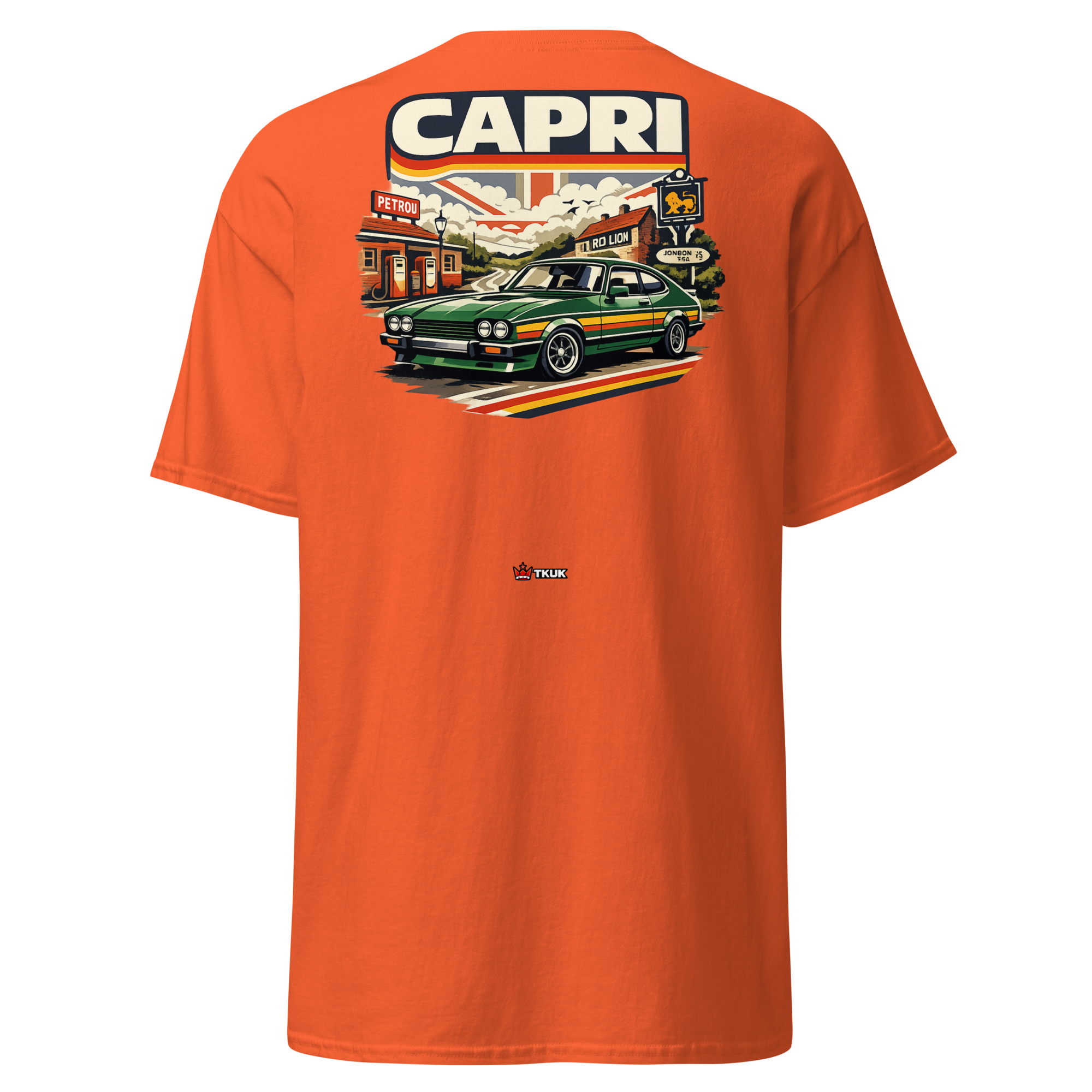 capri classic british car t shirt capri classic british car t shirt