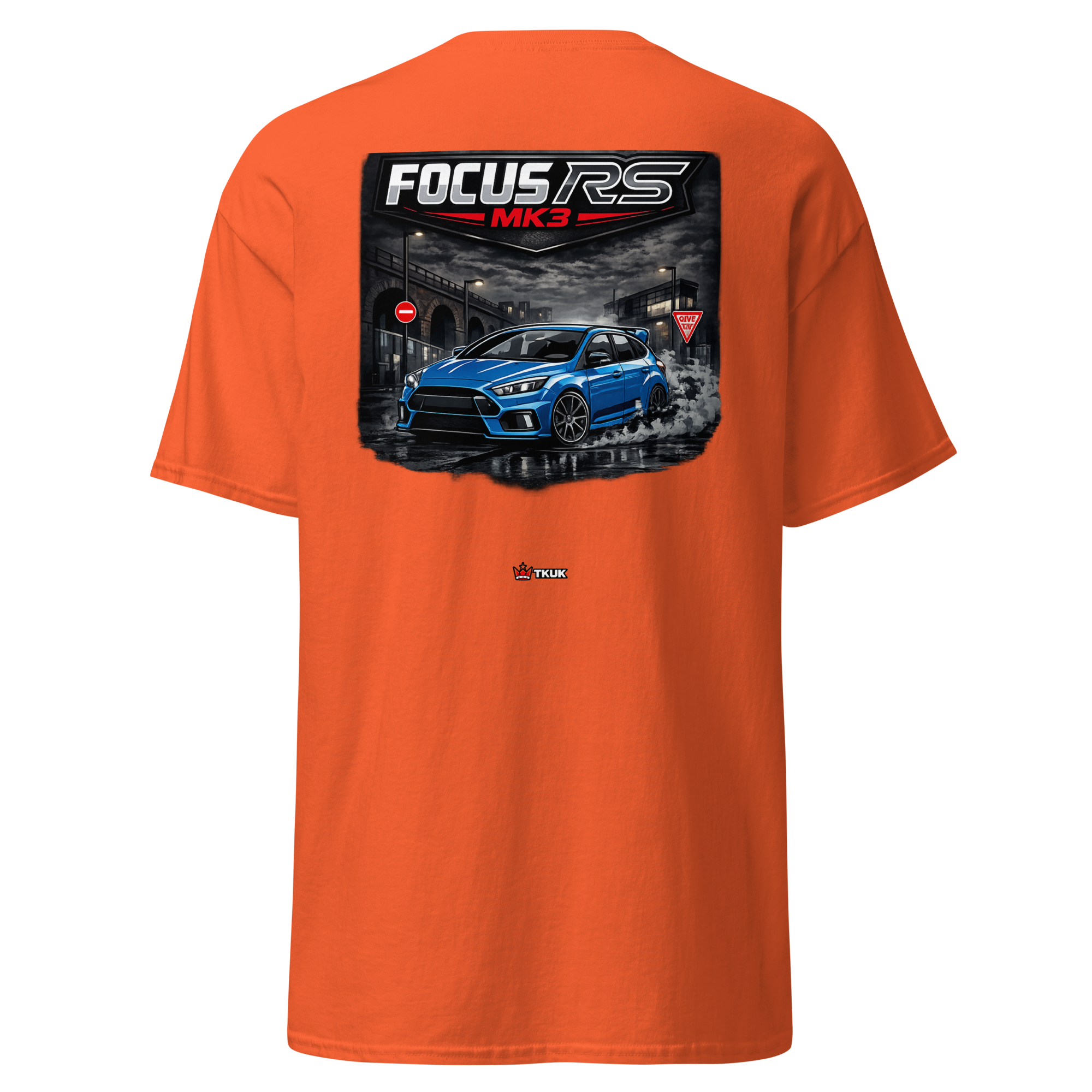 focus rs mk3 blue performance car t shirt focus rs mk3 blue performance car t shirt
