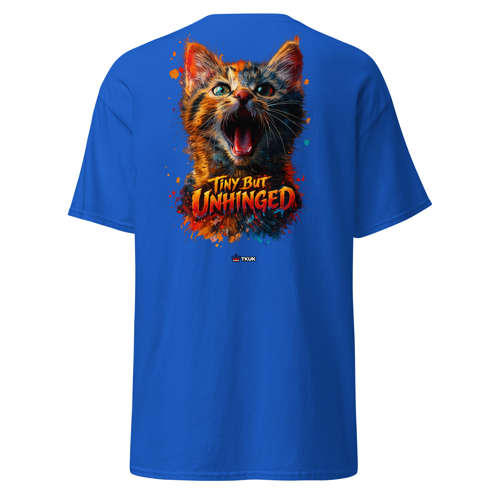 unhinged cat t shirt