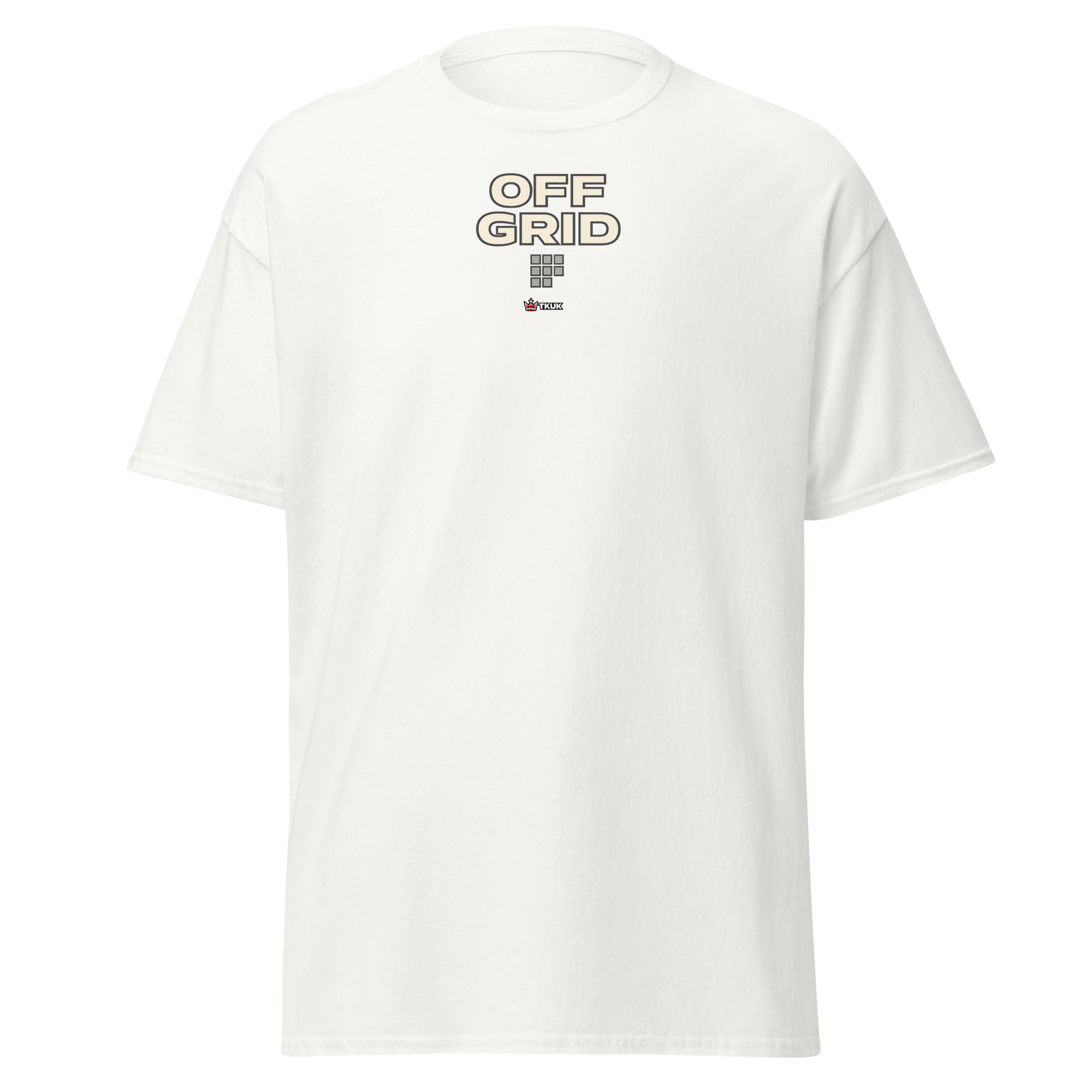 off grid minimalist t shirt