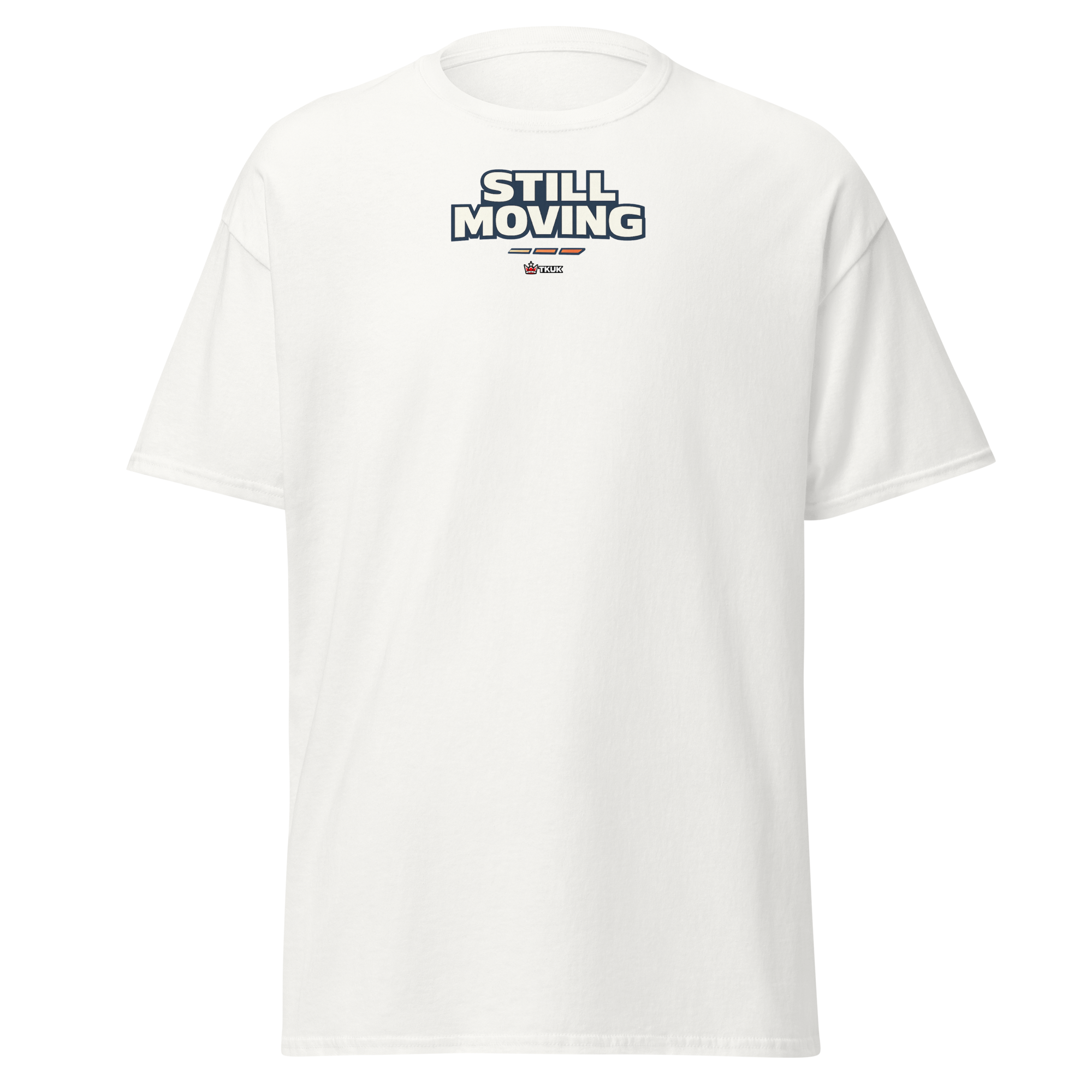 still moving minimalist t shirt