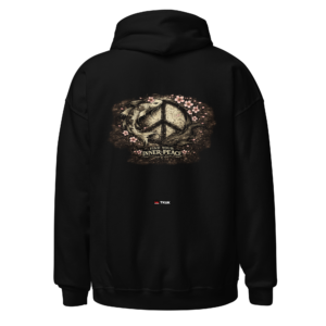 Animal Prints peaceful koi carp hoodie