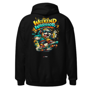 weekend warrior hoodie