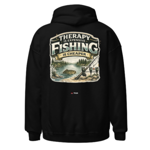 fishing is cheaper than therapy hoodie