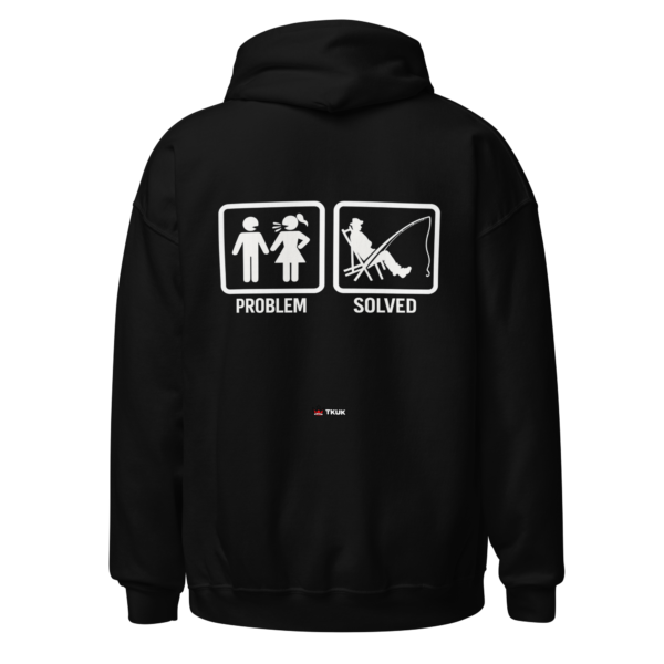 problem solved fishing hoodie