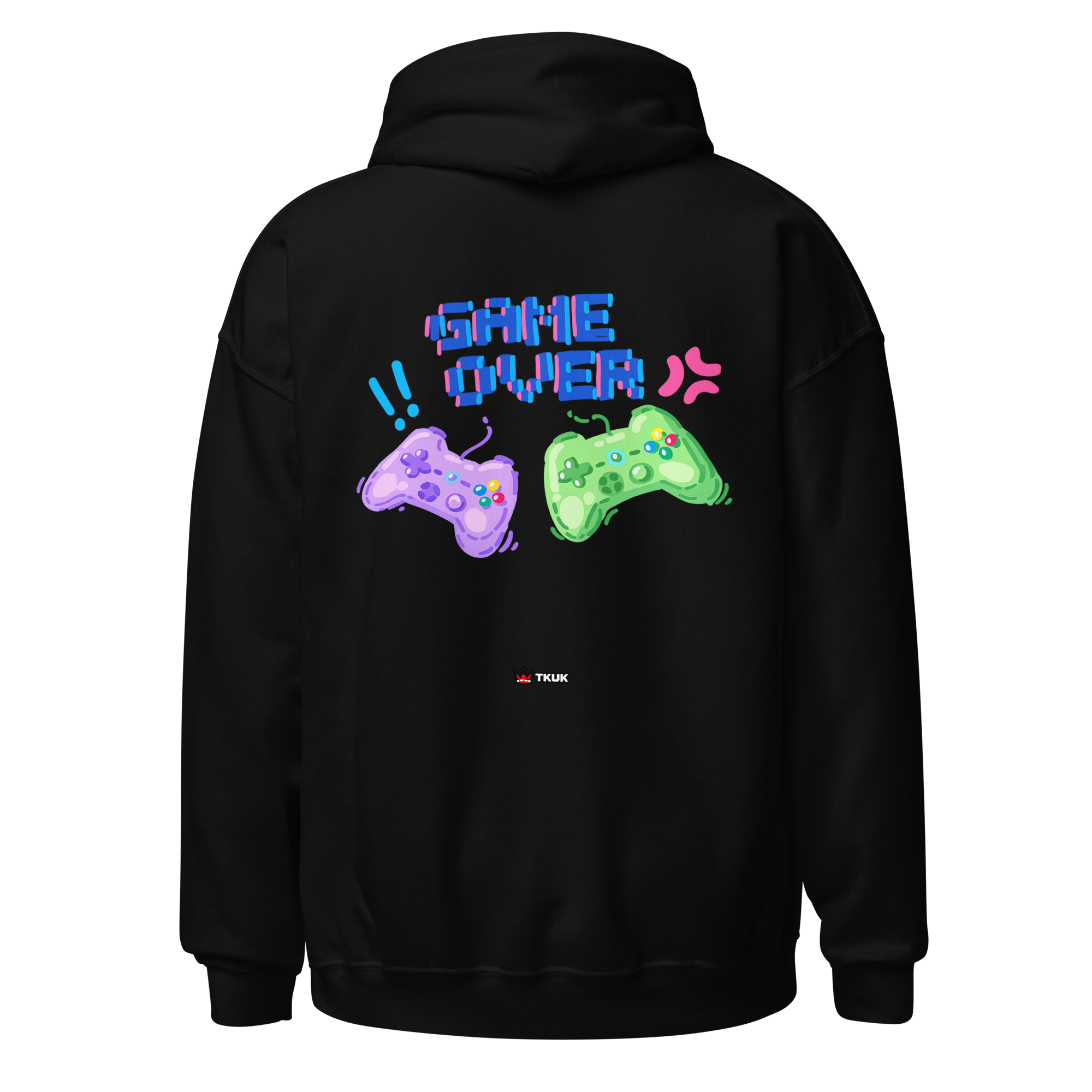 game over controllers hoodie