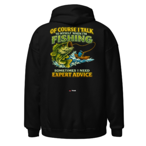 expert advice fishing hoodie