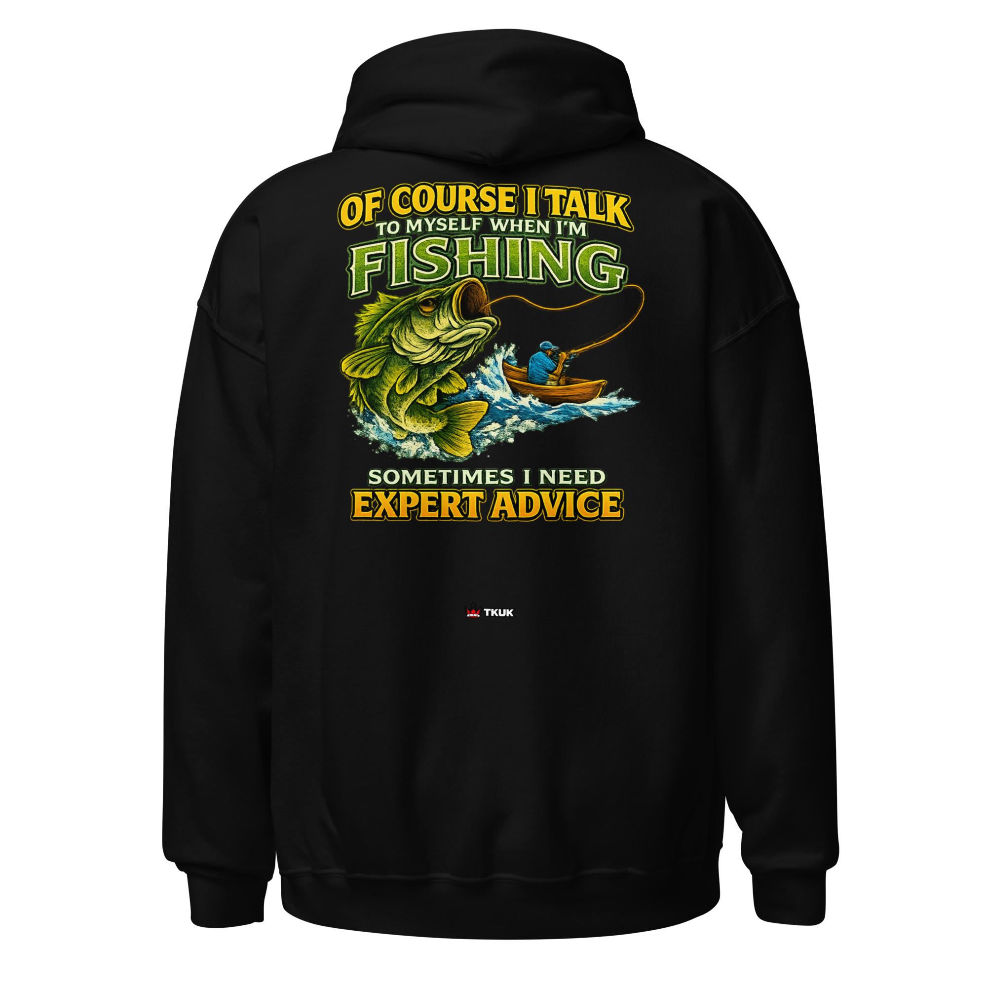 expert advice fishing hoodie
