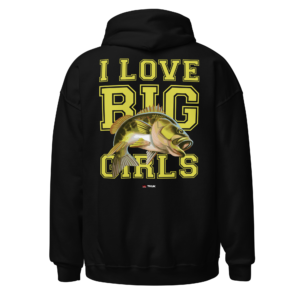 big girls fishing hoodie