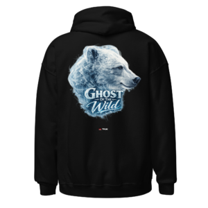 Animal Prints bear ghost of the wild hoodie