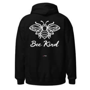 Animal Prints bee kind hoodie