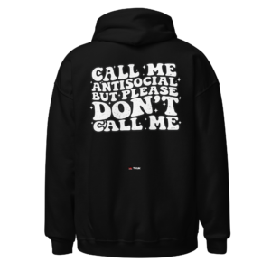 Statement Wear please don’t call me hoodie